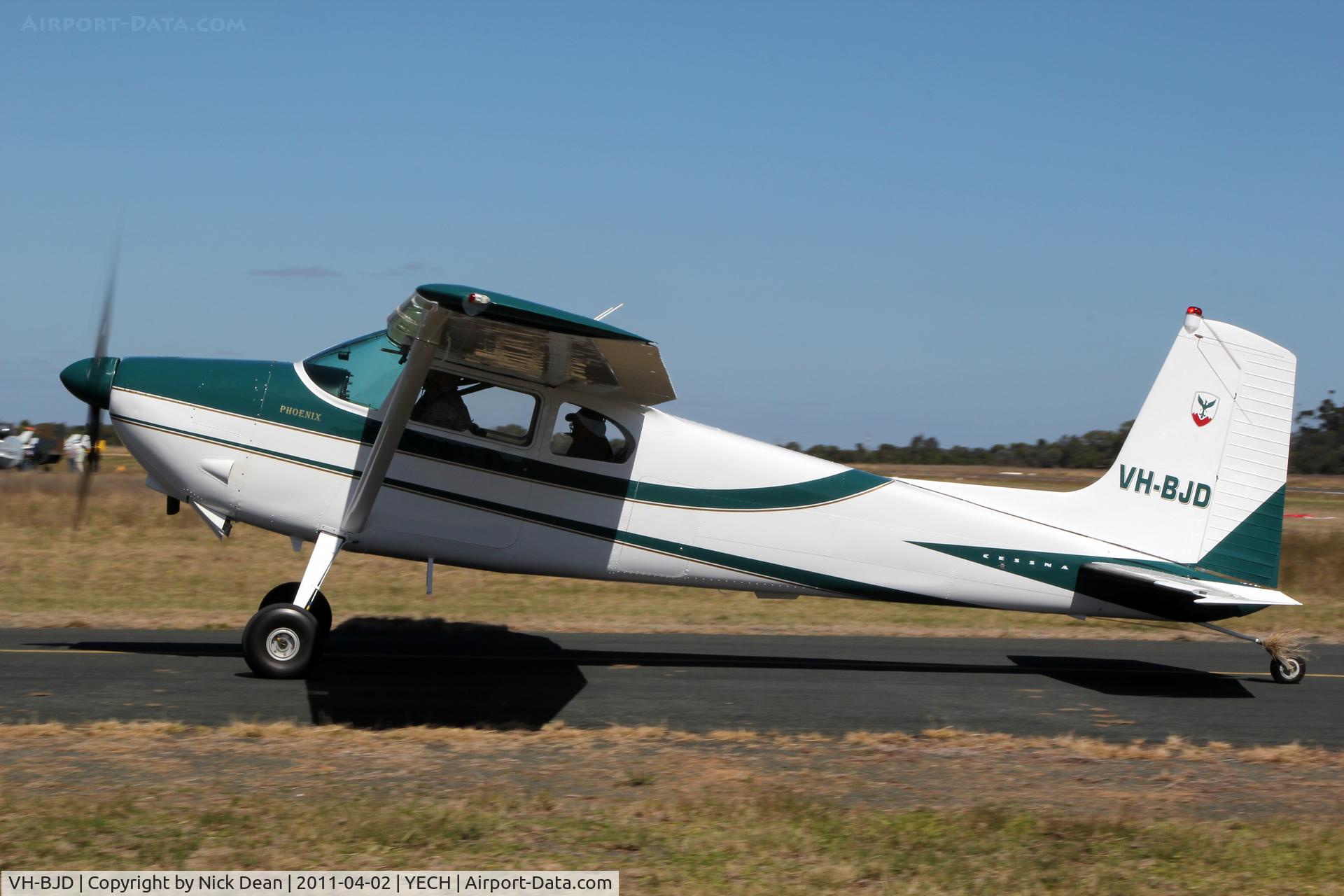 VH-BJD, 1959 Cessna 180B C/N 50552, YECH AAAA National fly in 2011