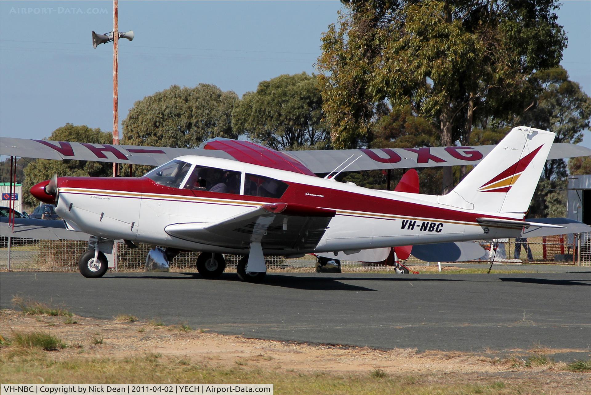 VH-NBC, 1960 Piper PA-24 C/N 24-1795, YECH AAAANational fly in 2011