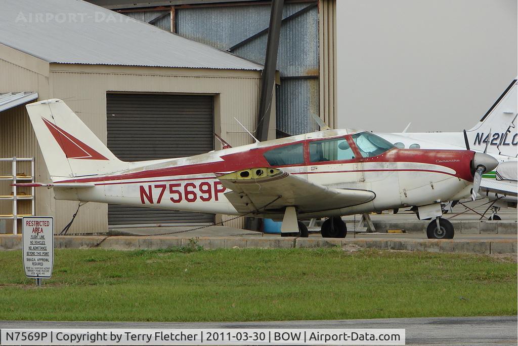 N7569P, 1961 Piper PA-24-180 Comanche C/N 24-2780, 1961 Piper PA-24-180, c/n: 24-2780