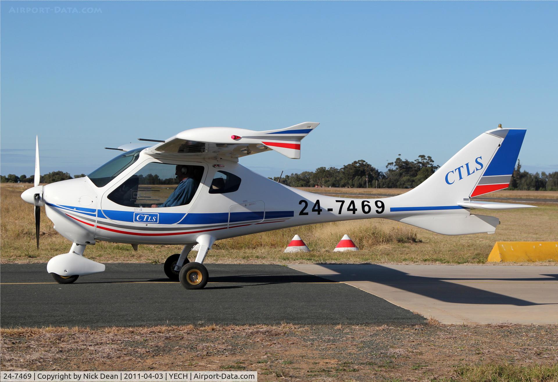 24-7469, 2010 Flight Design CTLS C/N 10-05-31, YECH AAAA National fly in 2011