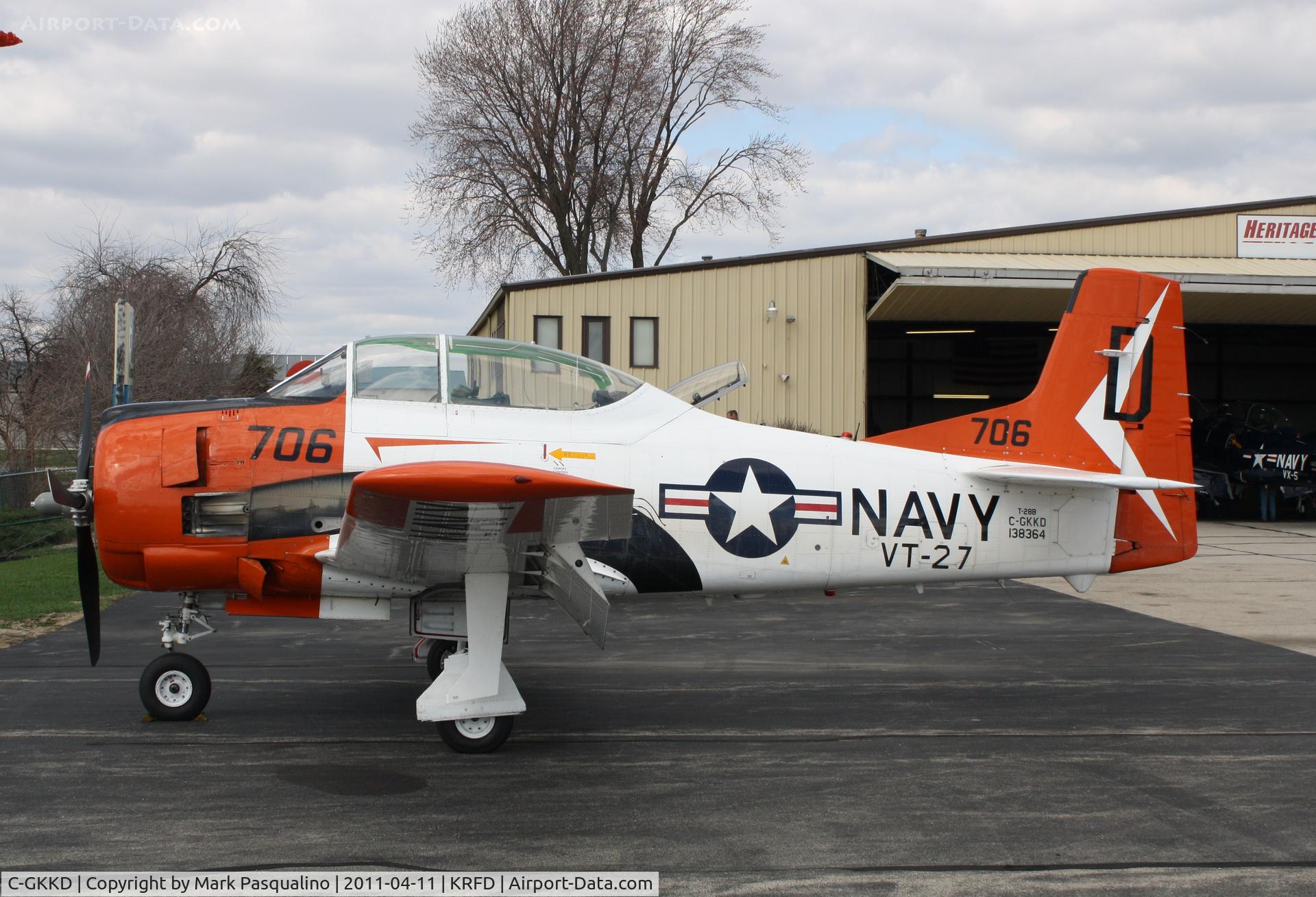 C-GKKD, 1954 North American T-28B Trojan C/N 200-435, North American T-28B