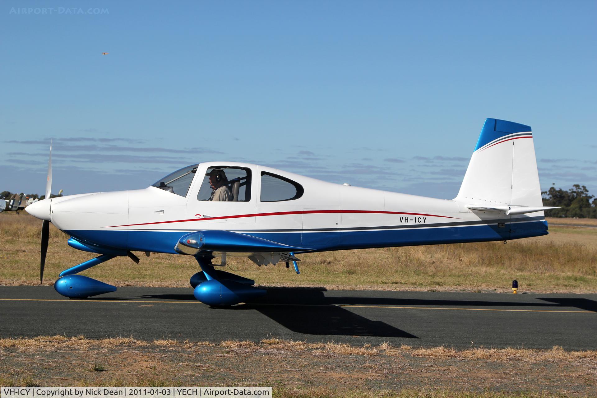 VH-ICY, Vans RV-10 C/N 40388, YECH AAAA National fly in 2011