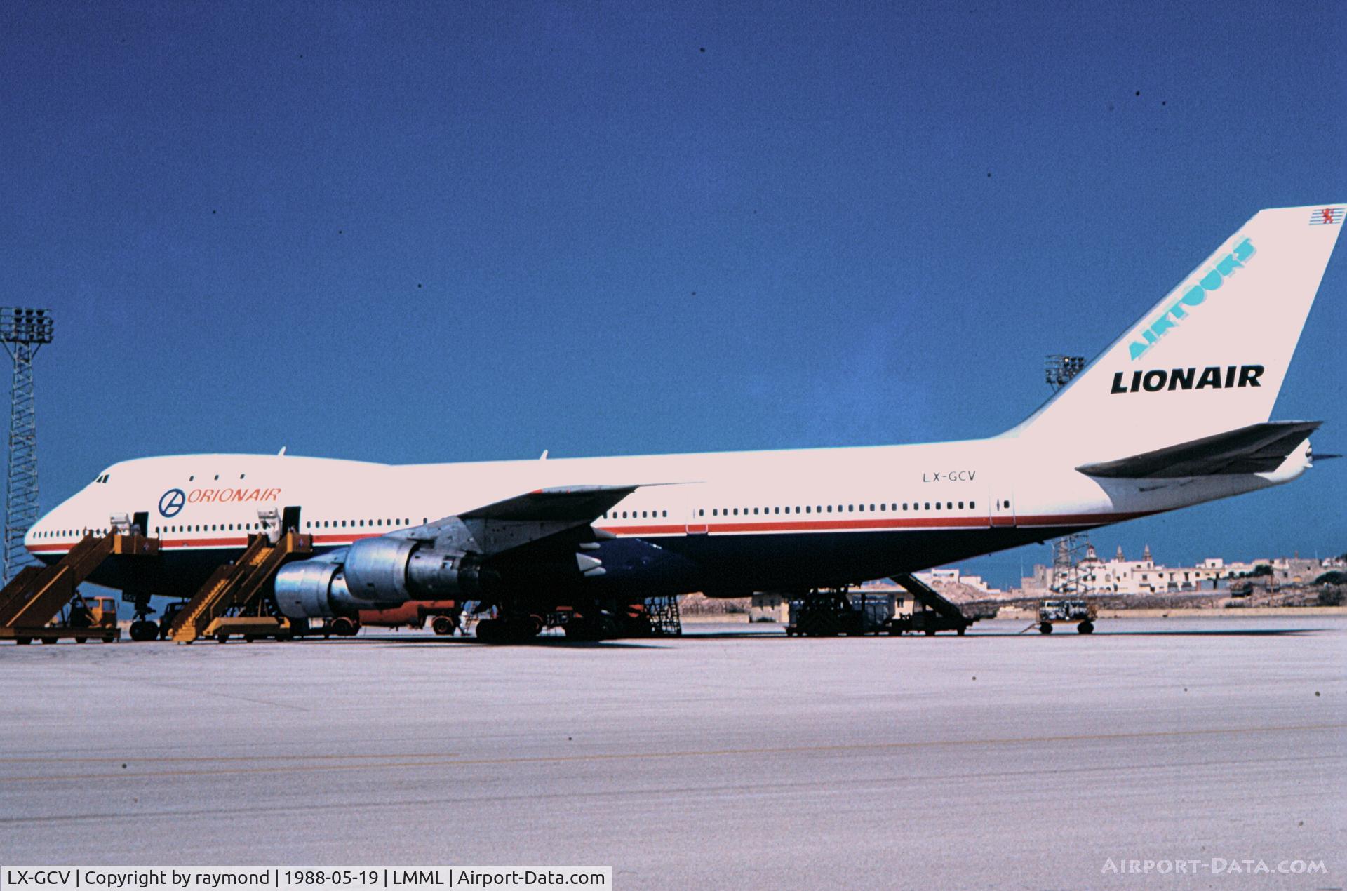 LX-GCV, 1970 Boeing 747-121 C/N 19660, B747 LX-GCV Lionair