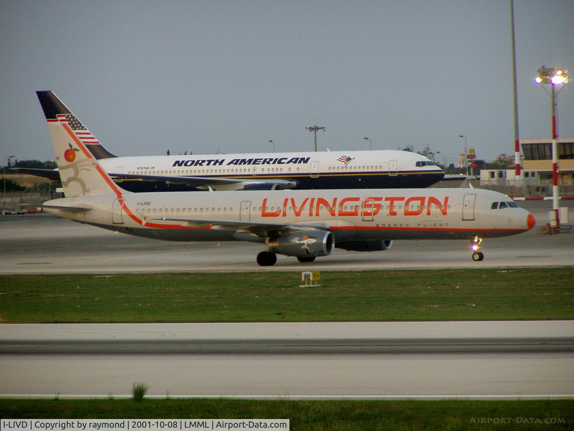 I-LIVD, 1998 Airbus A321-231 C/N 792, A321 I-LIVD Livingston