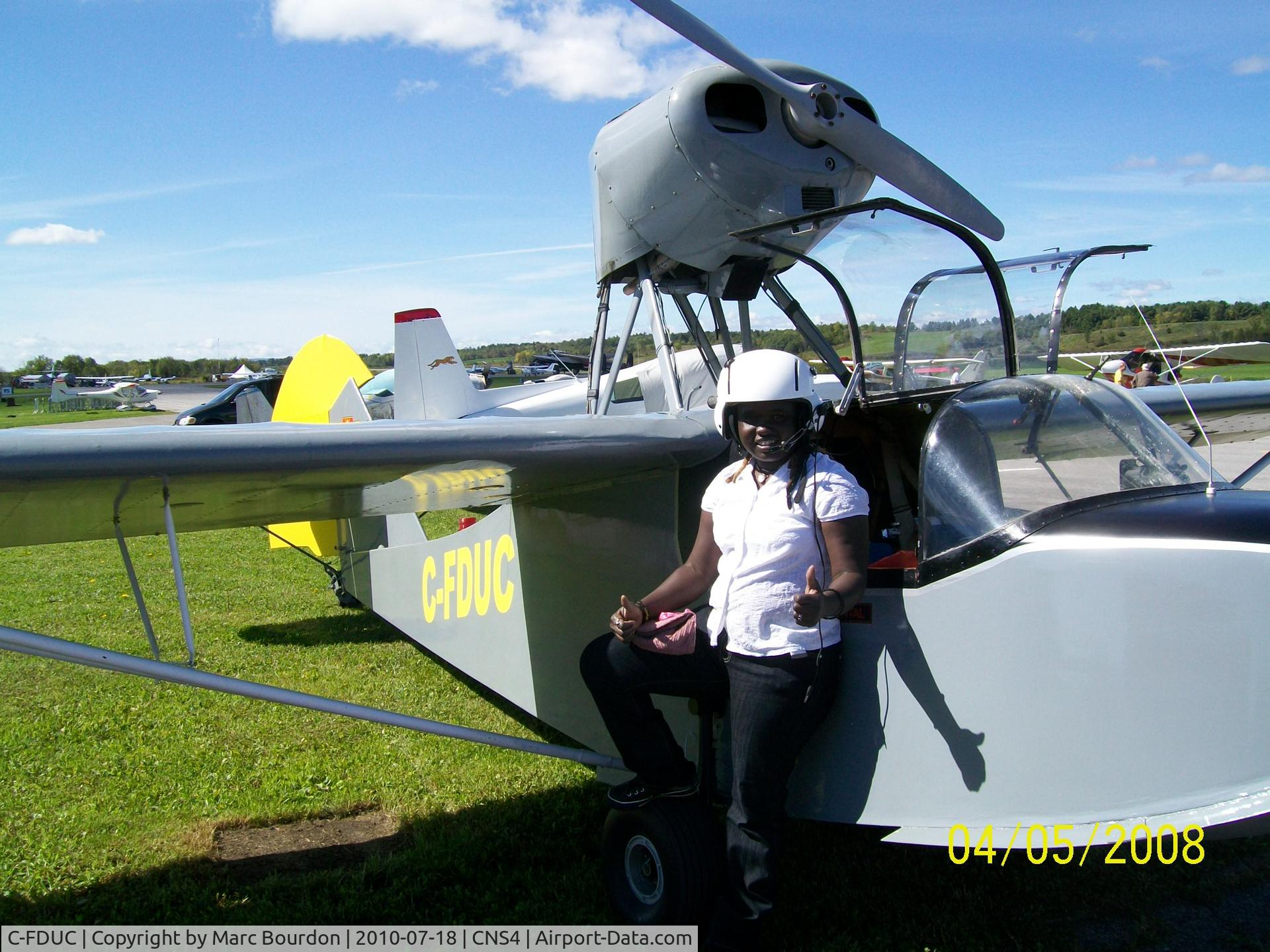 C-FDUC, 1971 Volmer VJ-22 Sportsman C/N HH-1, Lycoming O290G - Tractor