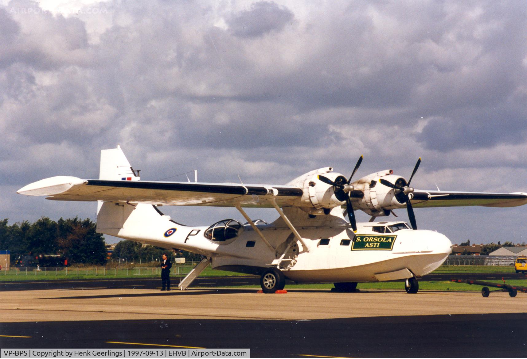 VP-BPS, 1944 Consolidated PBY-5A Catalina C/N 1997, 80 years MLD - Dutch Navy AF. Owner: Plane Sailing Air Displays - UK