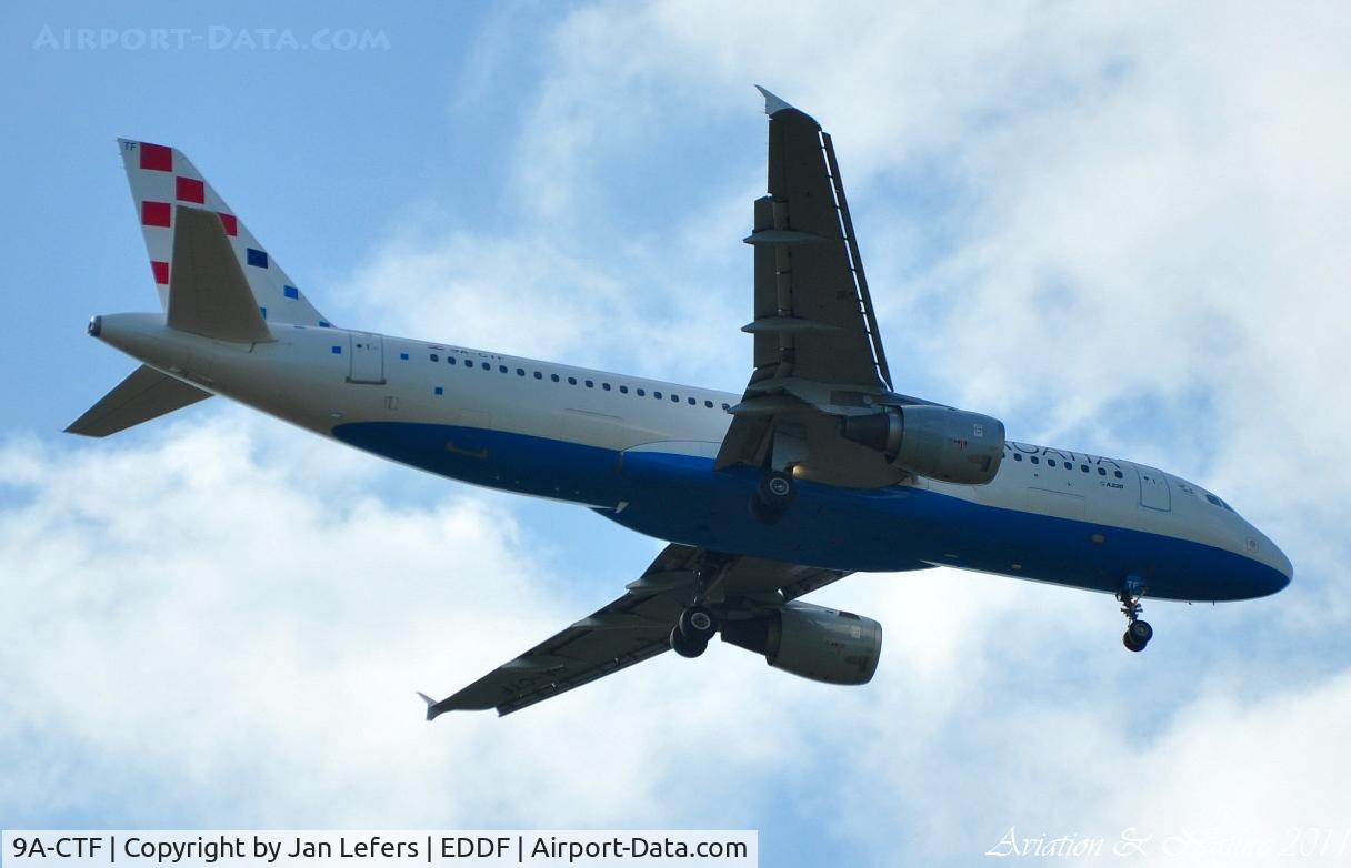 9A-CTF, 1991 Airbus A320-211 C/N 258, Croatia Airlines