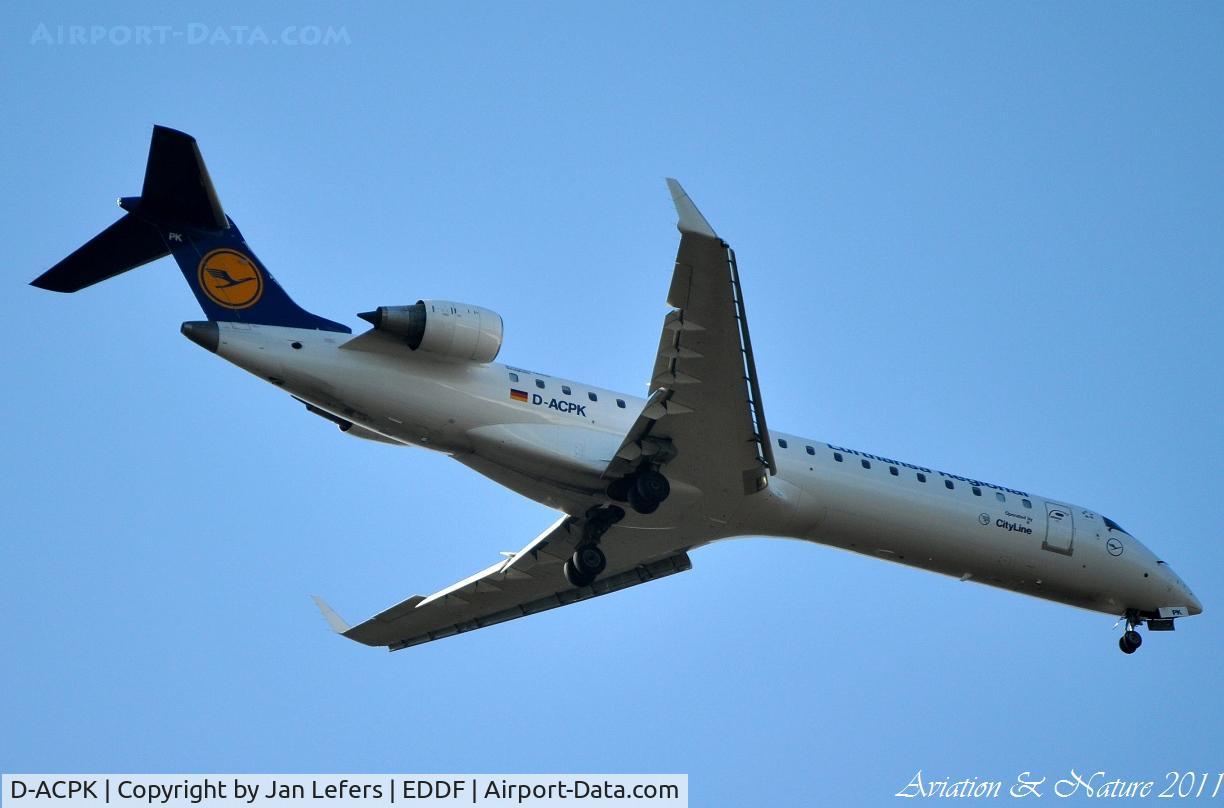 D-ACPK, 2002 Canadair CRJ-701ER (CL-600-2C10) Regional Jet C/N 10063, Lufthansa Regional
