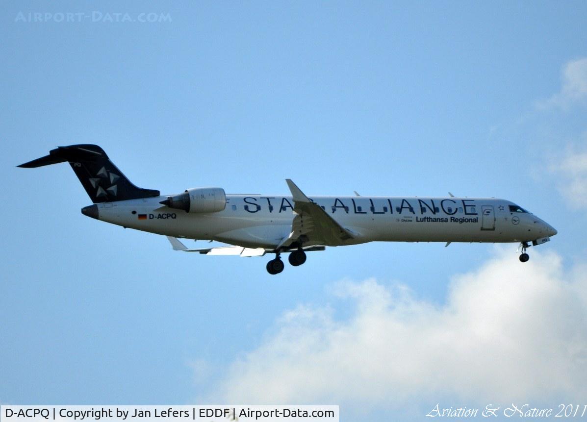 D-ACPQ, 2003 Canadair CRJ-700 (CL-600-2C10) Regional Jet C/N 10091, Lufthansa Regional