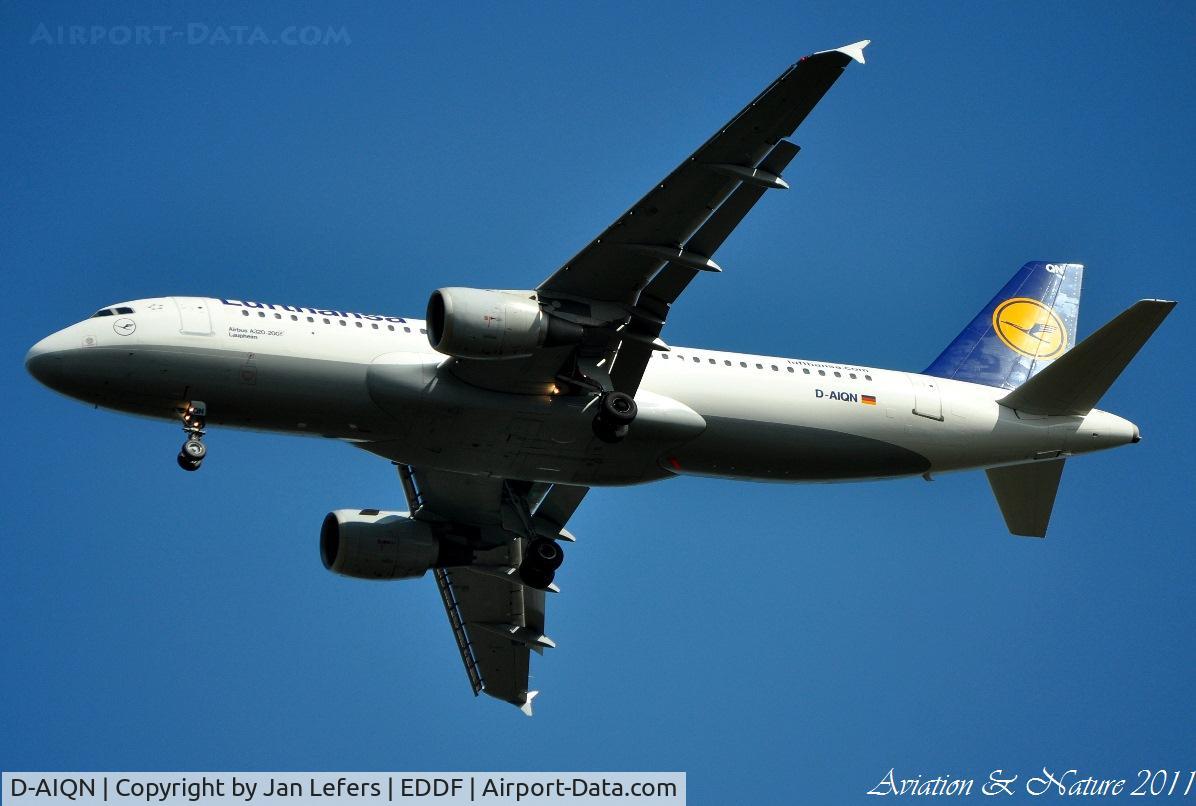 D-AIQN, 1991 Airbus A320-211 C/N 0269, Lufthansa