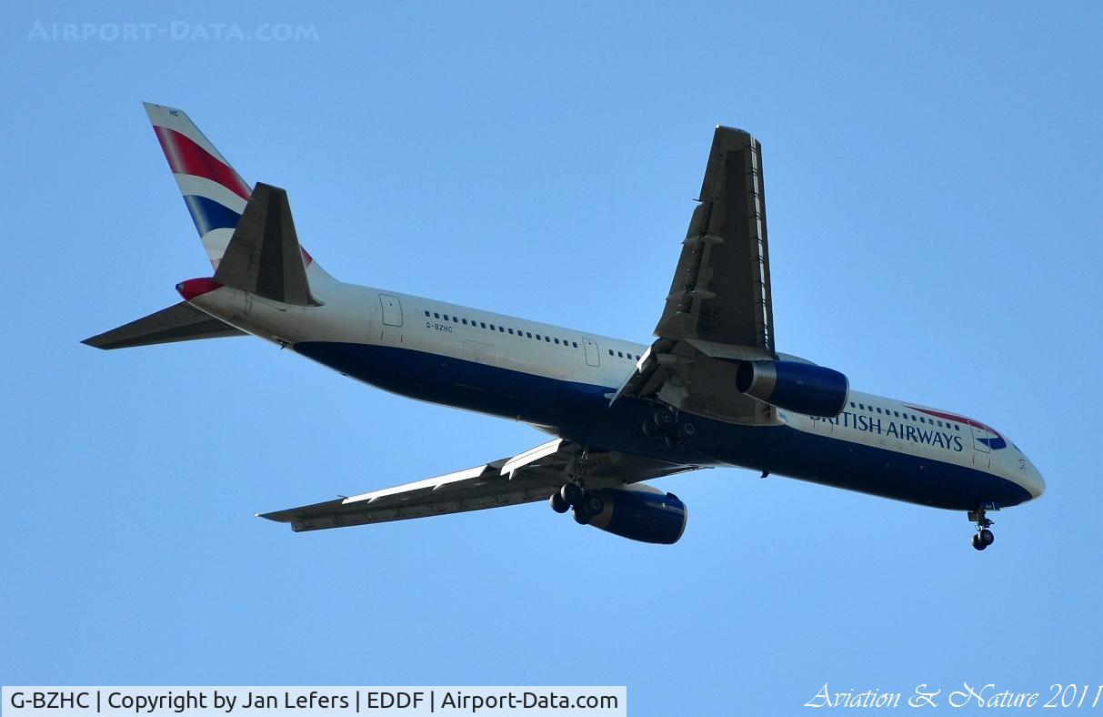 G-BZHC, 1998 Boeing 767-336 C/N 29232, British Airways