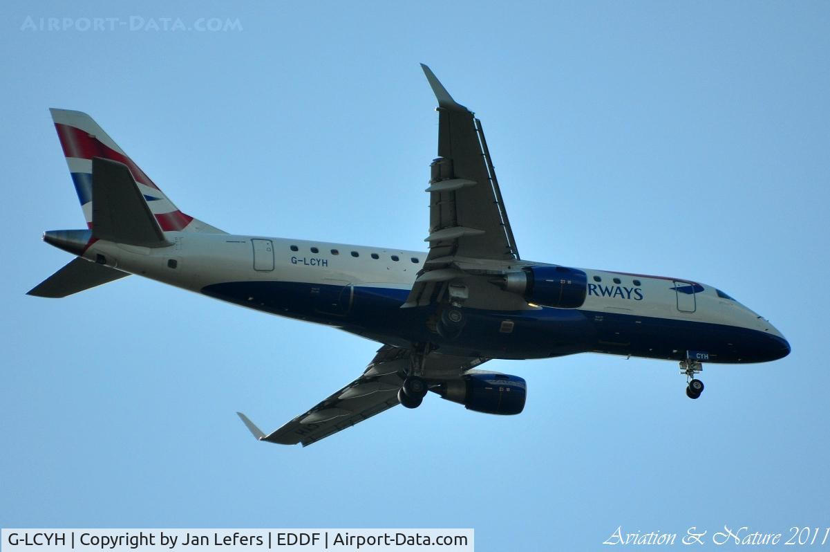 G-LCYH, 2009 Embraer 170STD (ERJ-170-100STD) C/N 17000302, British Airways