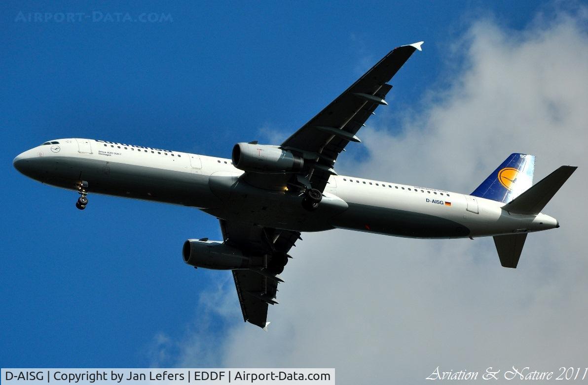 D-AISG, 2000 Airbus A321-231 C/N 1273, Lufthansa