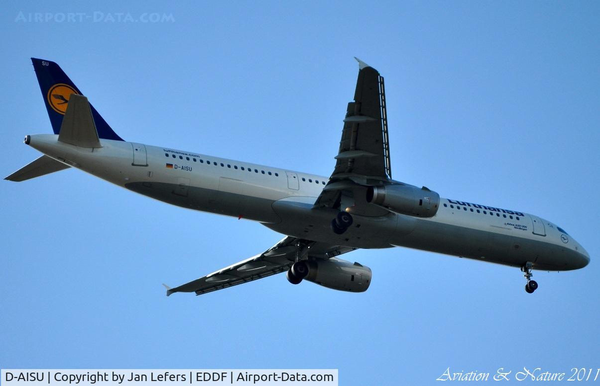 D-AISU, 2009 Airbus A321-231 C/N 4016, Lufthansa