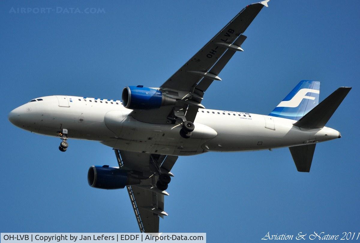 OH-LVB, 1999 Airbus A319-112 C/N 1107, Finair