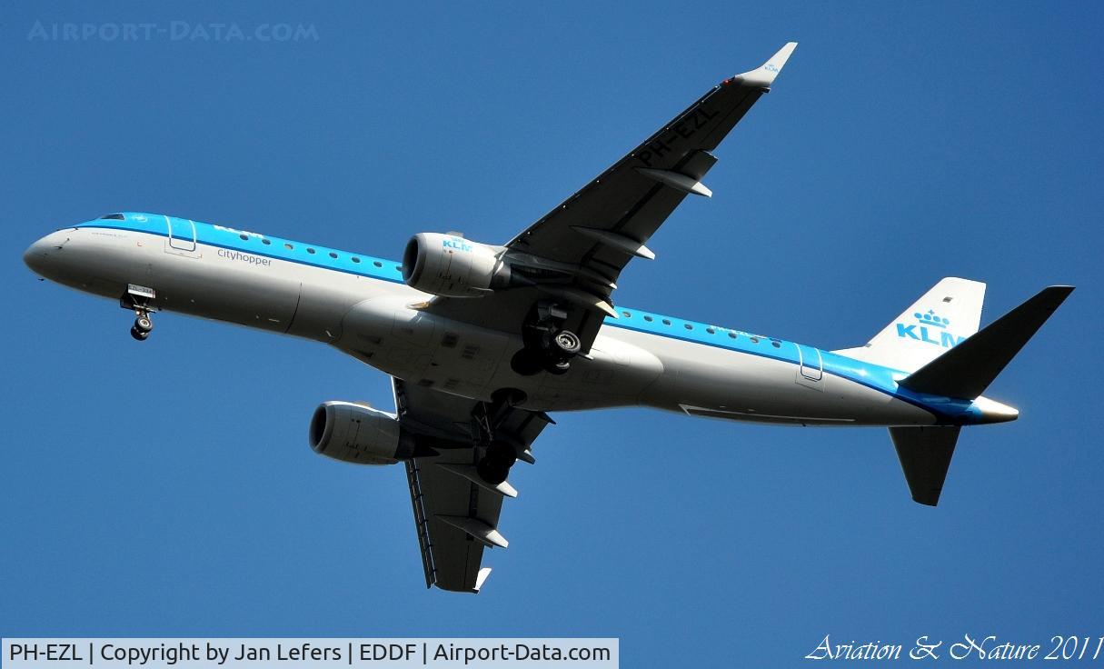 PH-EZL, 2010 Embraer 190LR (ERJ-190-100LR) C/N 19000334, KLM Cityhopper