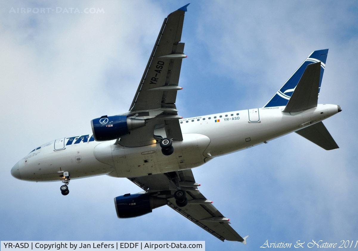 YR-ASD, 2007 Airbus A318-111 C/N 3225, Roemenië