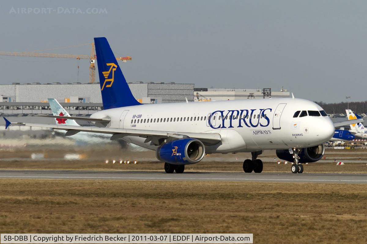 5B-DBB, 1991 Airbus A320-231 C/N 256, departure via RW18W