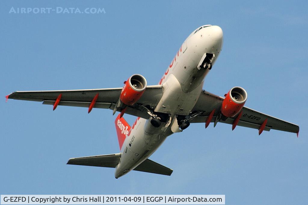 G-EZFD, 2009 Airbus A319-111 C/N 3810, easyJet