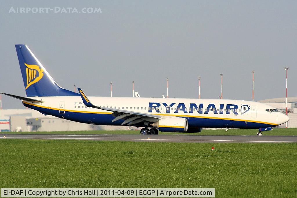 EI-DAF, 2002 Boeing 737-8AS C/N 29939, Ryanair
