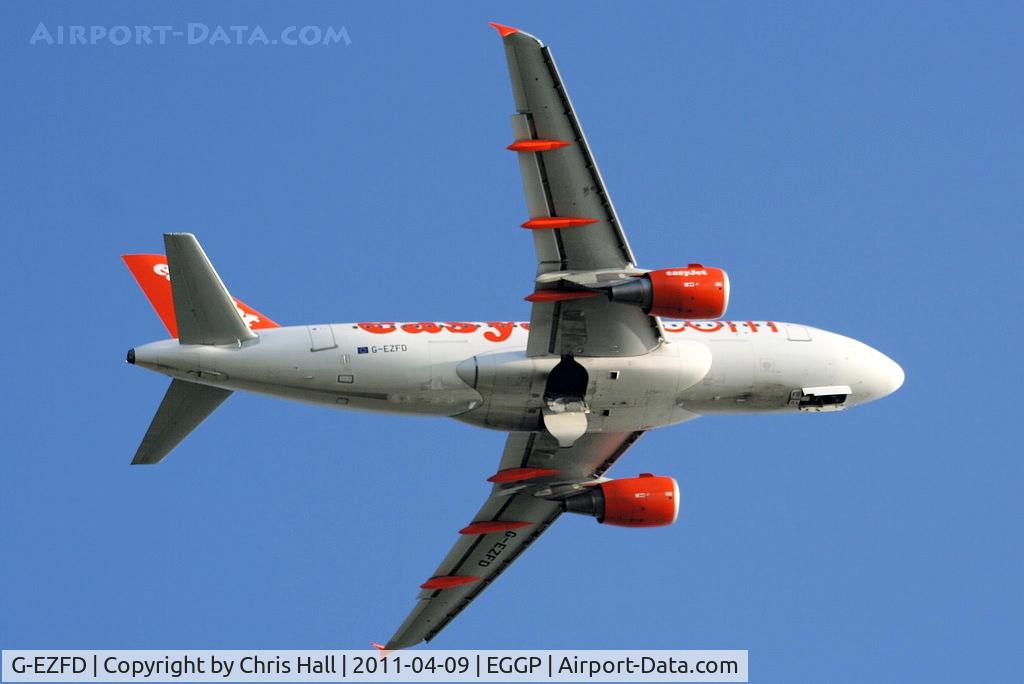 G-EZFD, 2009 Airbus A319-111 C/N 3810, easyJet