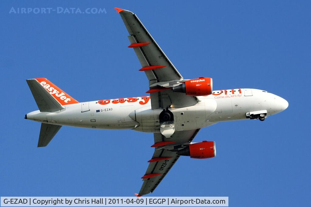 G-EZAD, 2006 Airbus A319-111 C/N 2702, easyJet