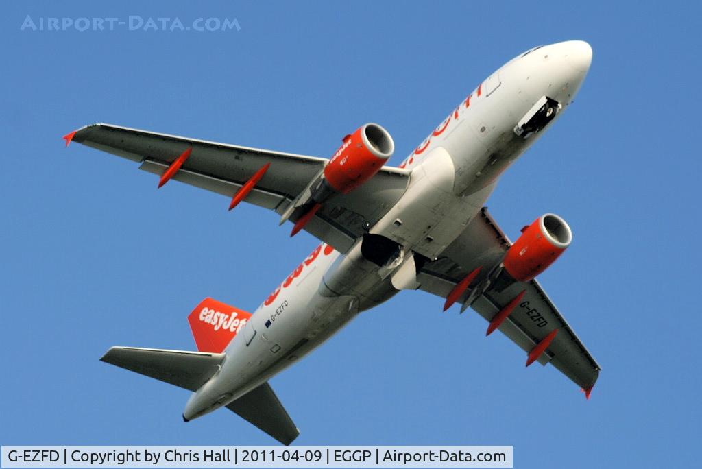 G-EZFD, 2009 Airbus A319-111 C/N 3810, easyJet