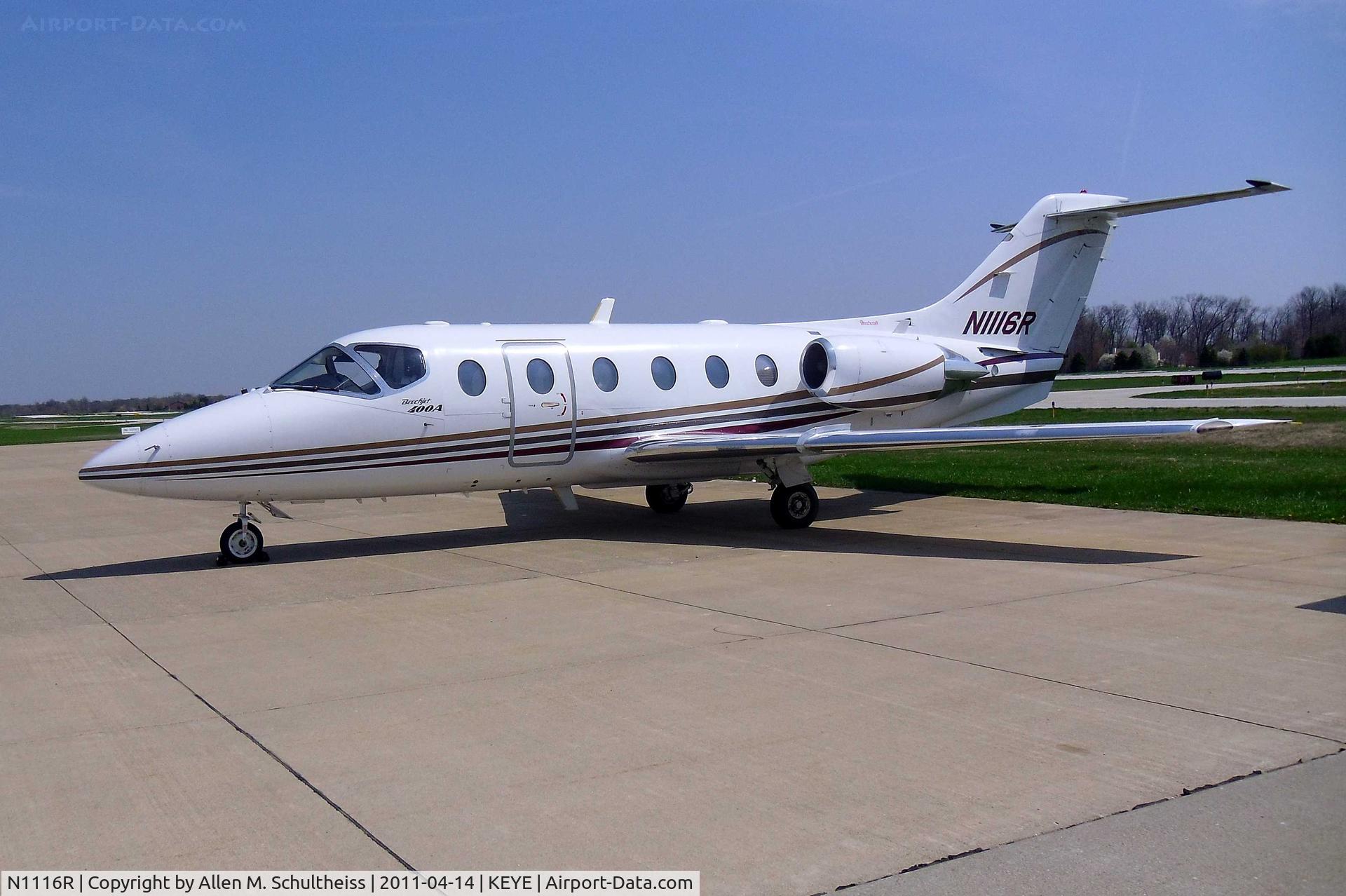 N1116R, 1996 Raytheon Aircraft Company 400A C/N RK-116, Raytheon 400A