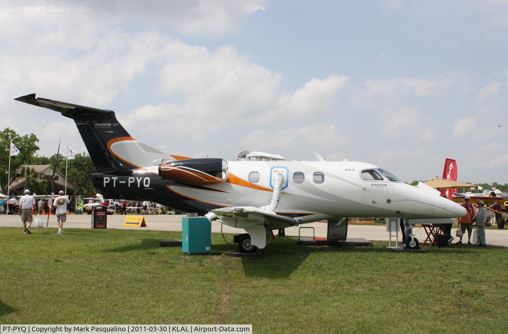 PT-PYQ, 2011 Embraer EMB-500 Phenom 100 C/N 50000233, EMB-500