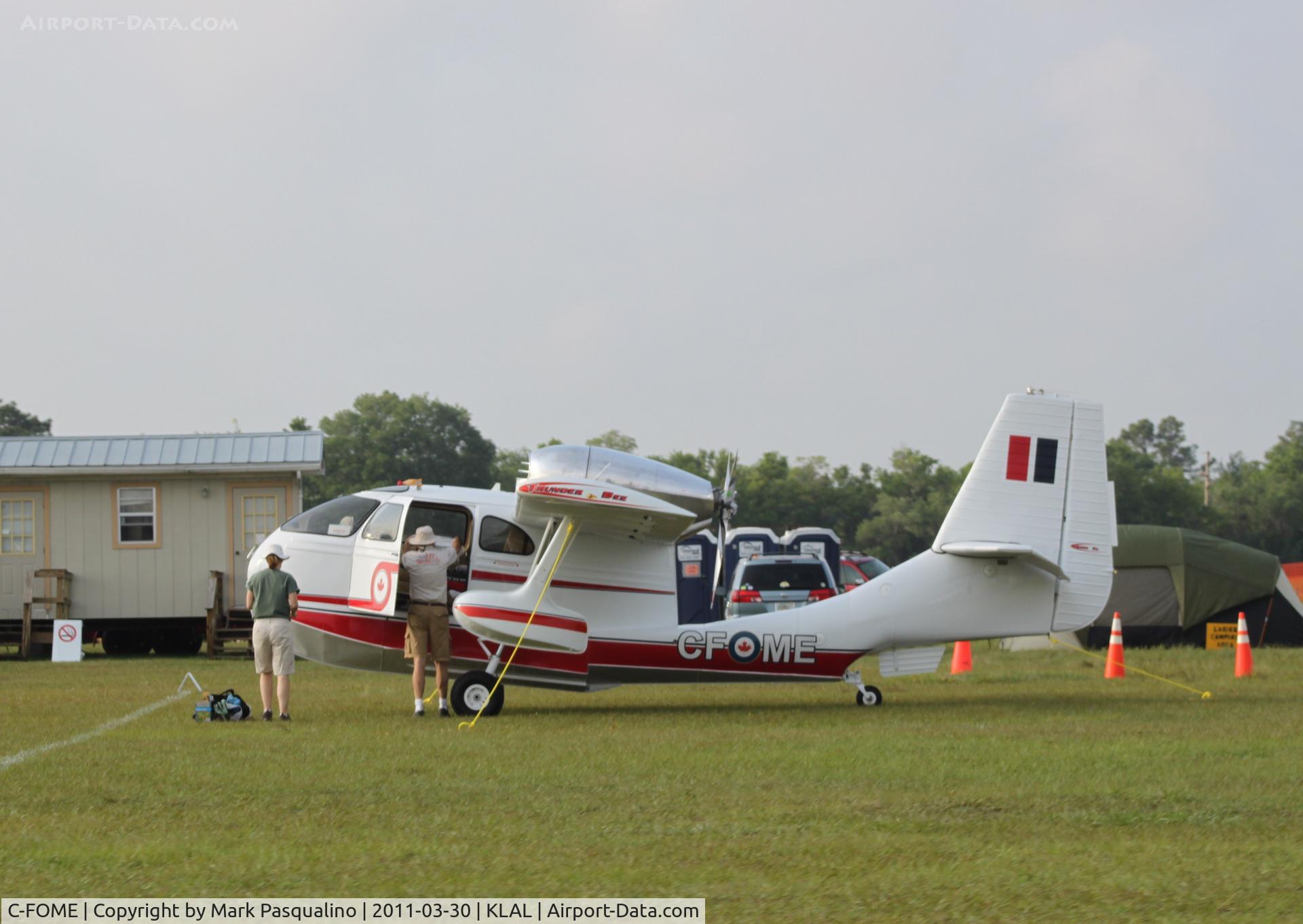 C-FOME, 2010 Republic RC-3 Seabee C/N 001, Thunder Bee RC-3