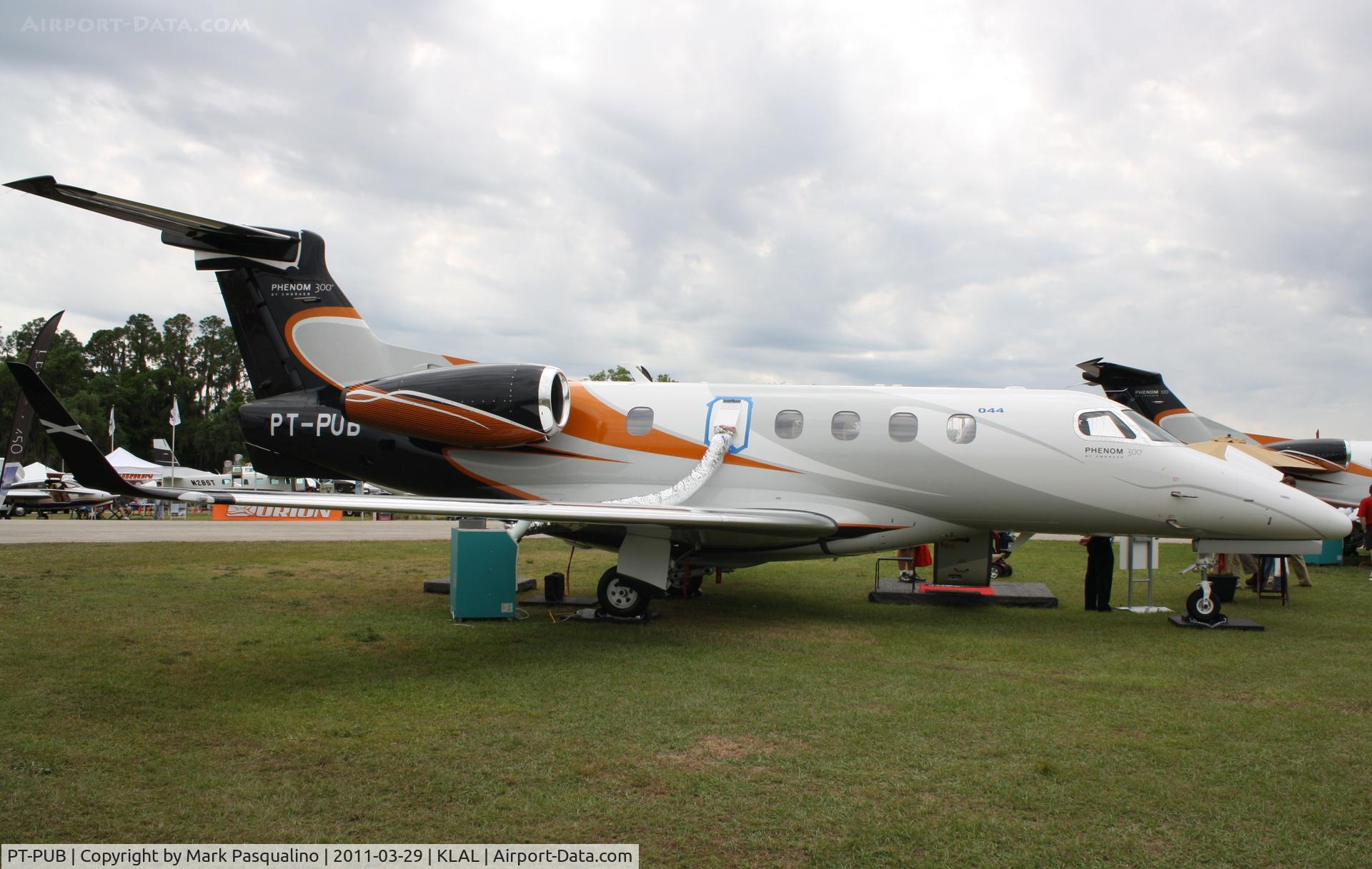 PT-PUB, 2011 Embraer EMB-500 Phenom 300 C/N 50500044, EMB-505