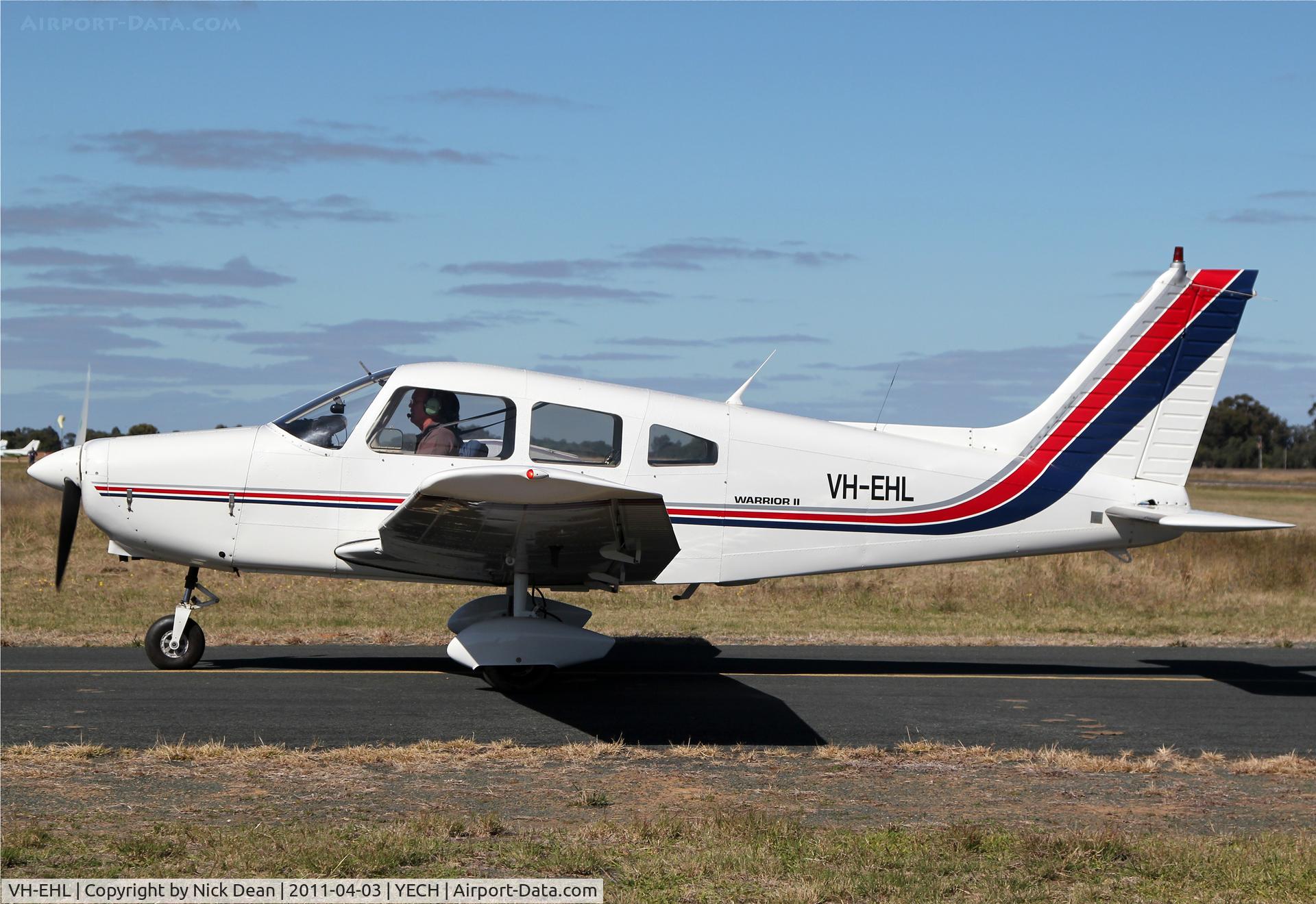 VH-EHL, 1979 Piper PA-28-161 Warrior II C/N 28-7916049, YECH AAAA National fly in 2011