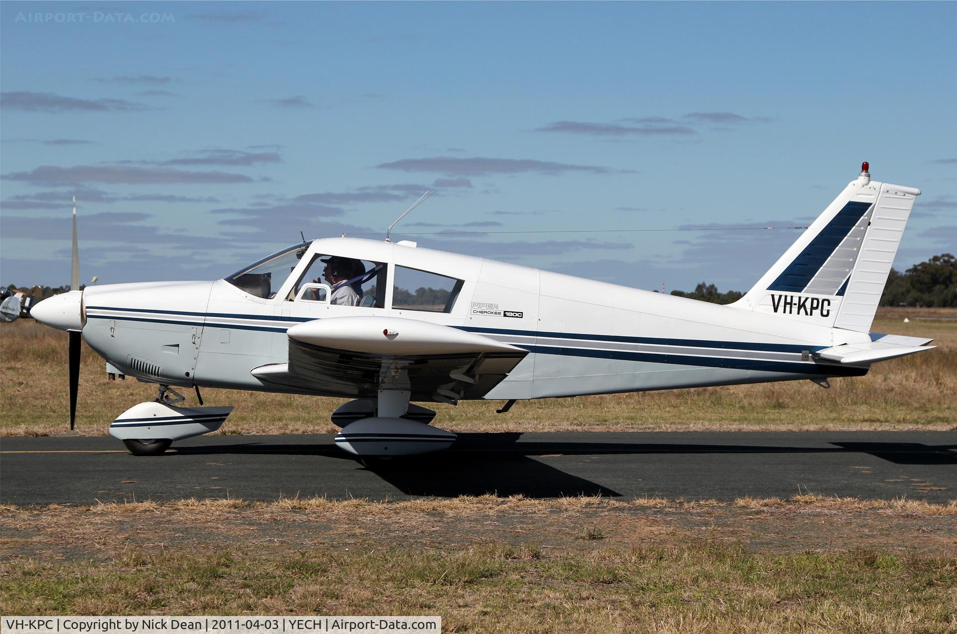 VH-KPC, 1965 Piper PA-28-180 C/N 28-2269, YECH AAAA National fly in 2011