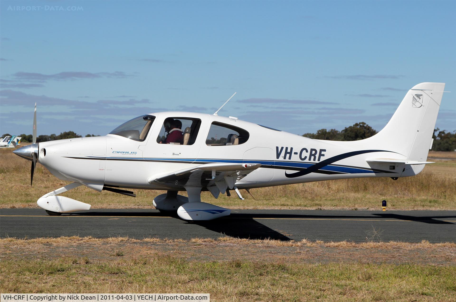 VH-CRF, 2000 Cirrus SR20 C/N 1033, YECH AAAA National fly in 2011