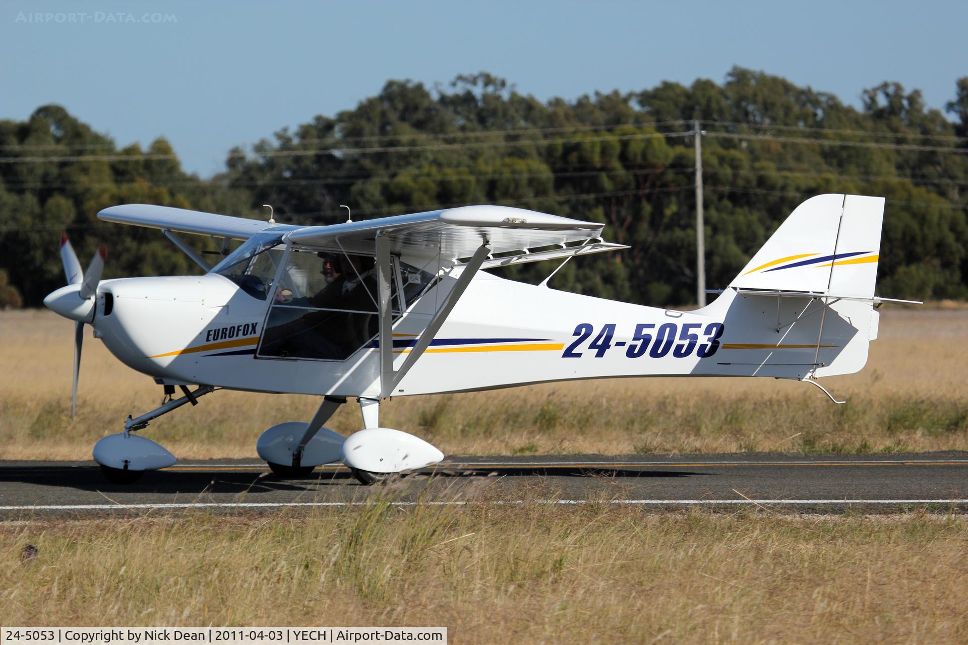 24-5053, Aeropro Eurofox C/N 24707, YECH AAAA National fly in 2011