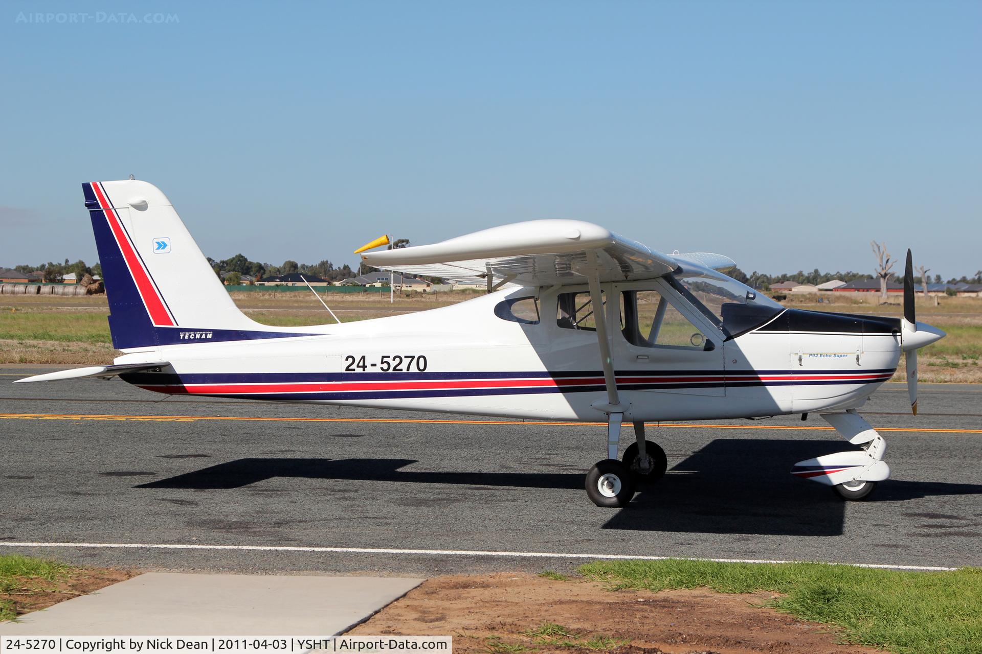 24-5270, Tecnam P-92 Echo Super C/N 1086, YSHT/SHT