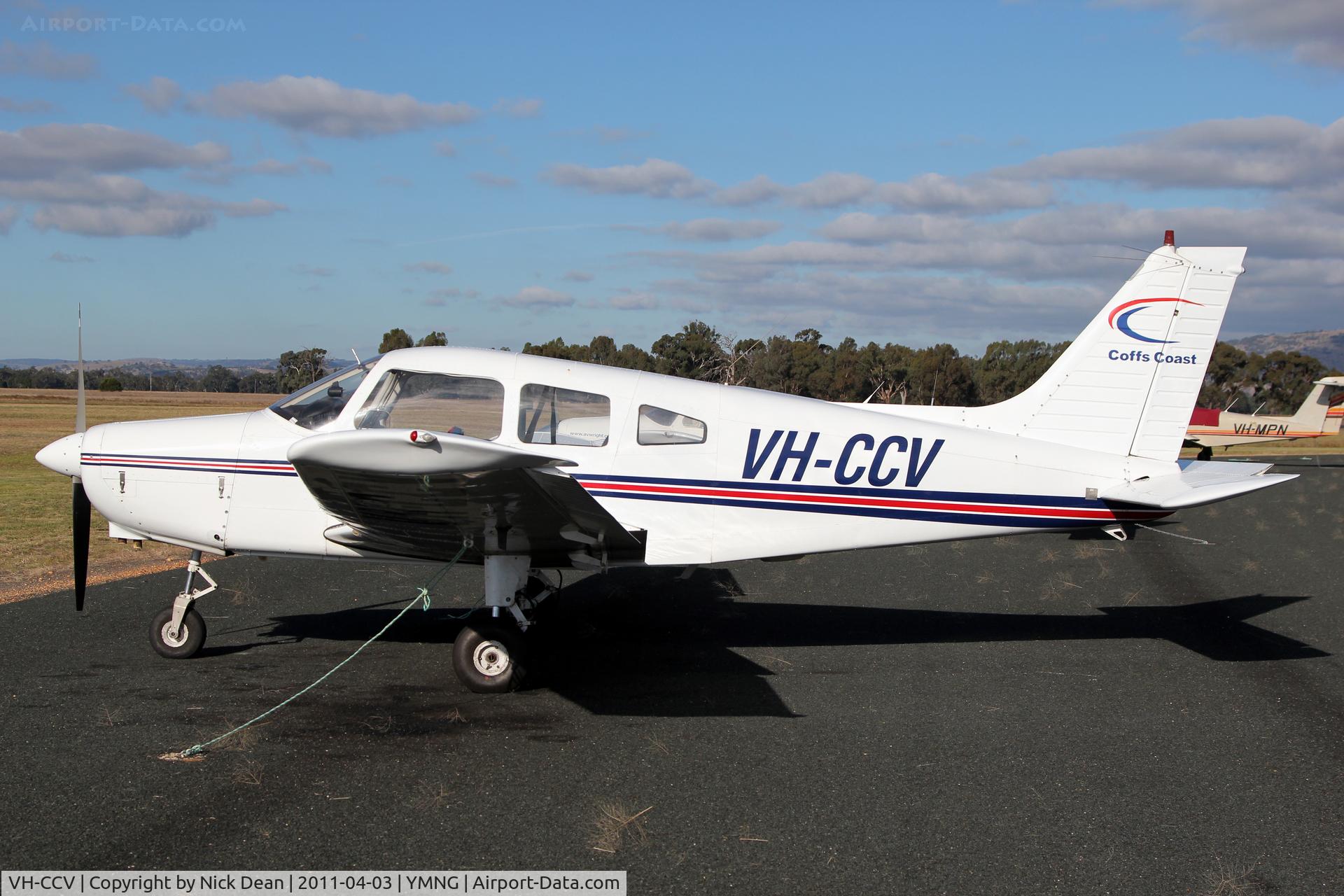 VH-CCV, 1977 Piper PA-28-151 Cherokee Warrior C/N 28-7715154, YMNG
