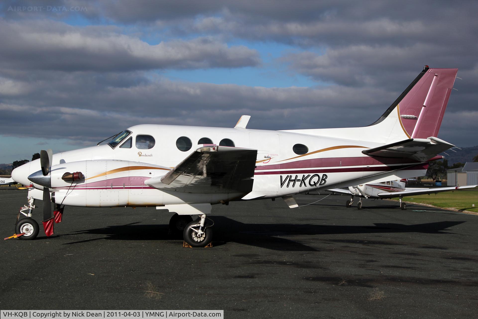 VH-KQB, 1993 Beech C90A King Air King Air C/N LJ-1350, YMNG