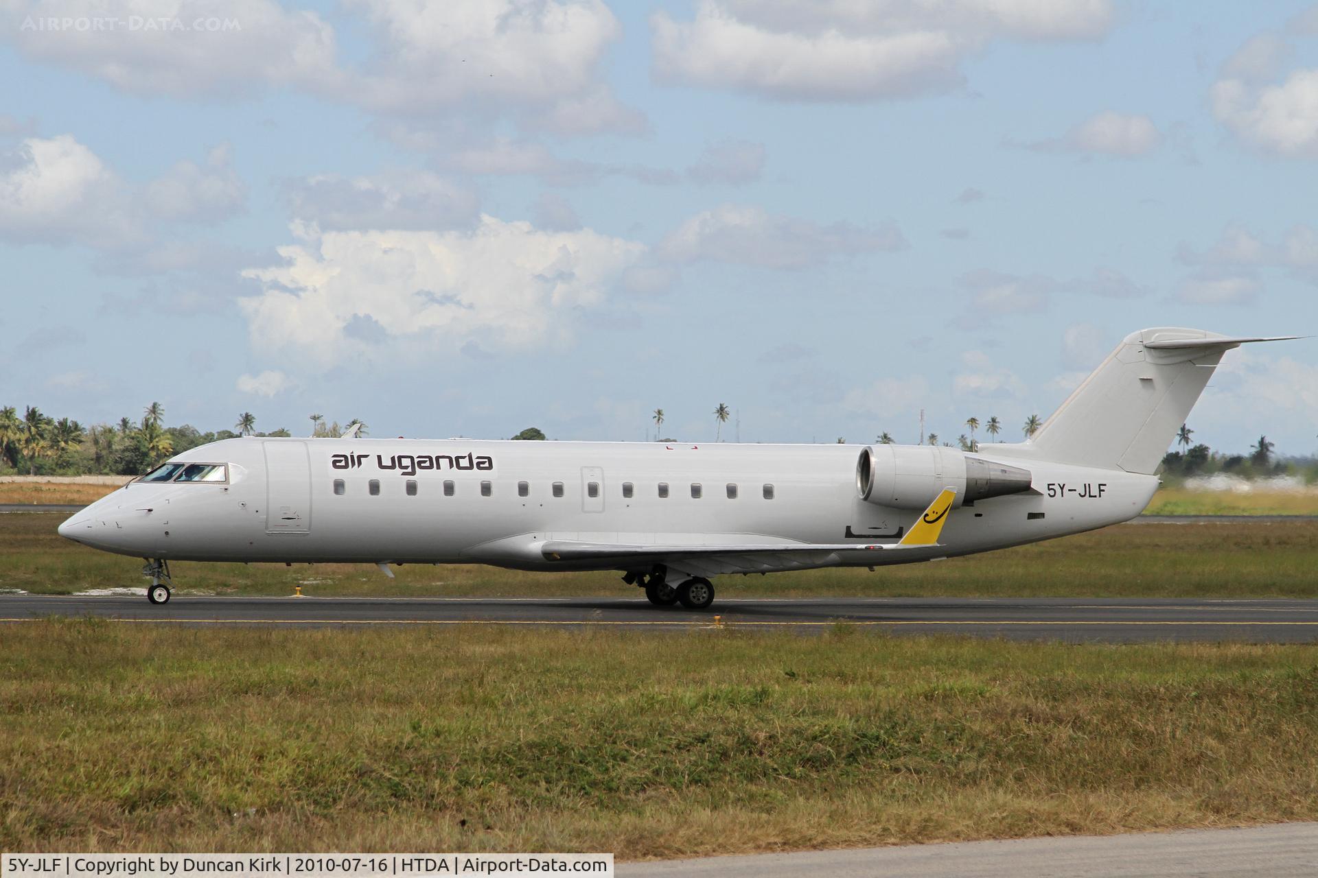 5Y-JLF, 1997 Canadair CRJ-100ER (CL-600-2B19) C/N 7182, Oh why does the sun go in at the wrong time?!