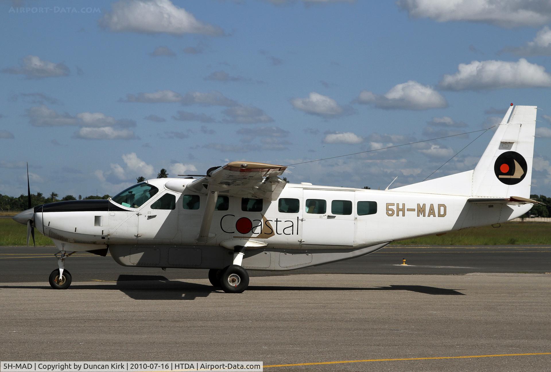 5H-MAD, 2000 Cessna 208B Grand Caravan C/N 208B0872, Coastal has a fleet of Cessna 208's