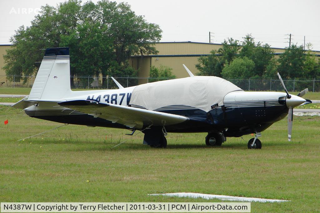 N4387W, Mooney M20K C/N 25-1125, Mooney Aircraft Corp. M20K, c/n: 25-1125