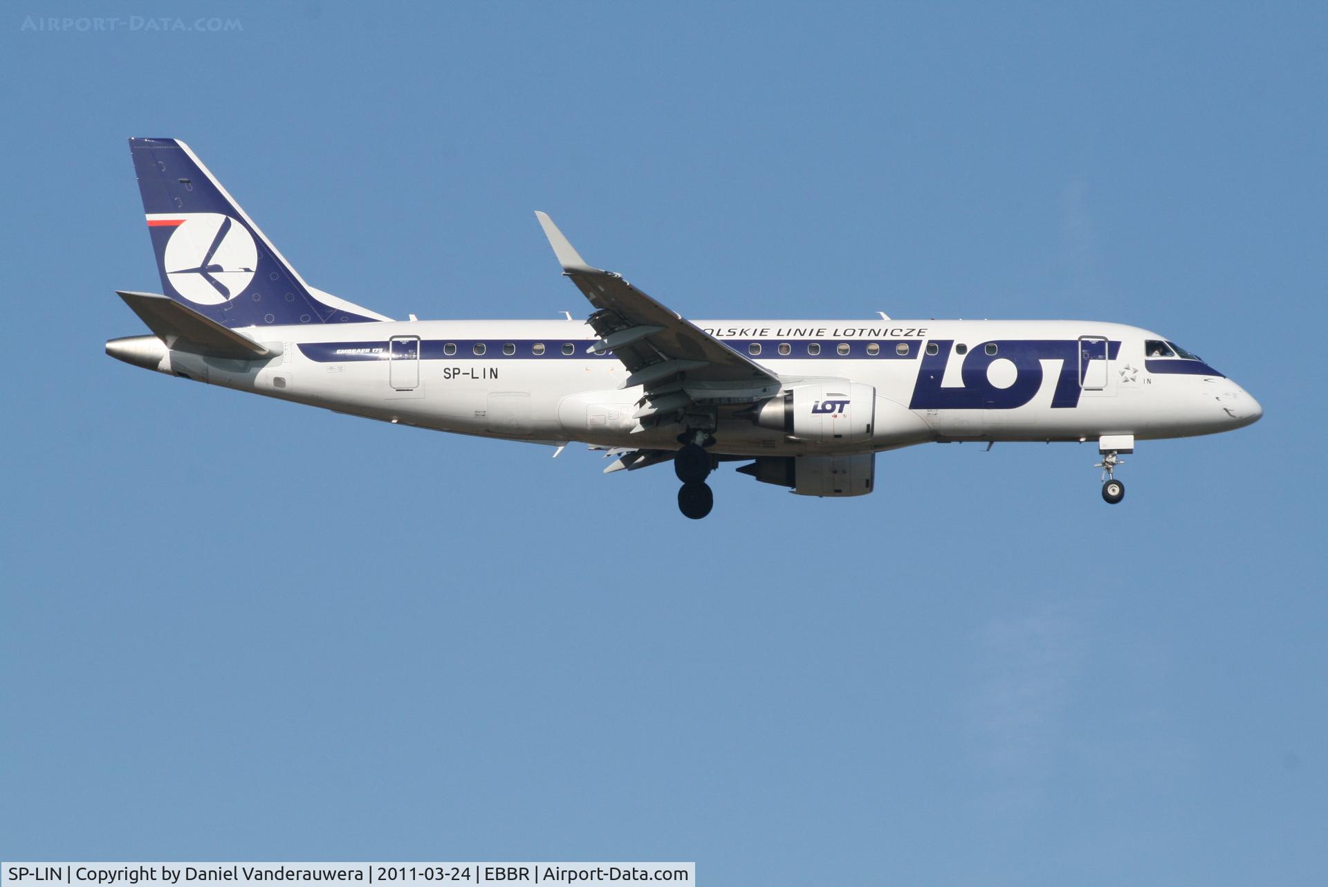 SP-LIN, 2010 Embraer 175LR (ERJ-170-200LR) C/N 17000313, Flight LO235