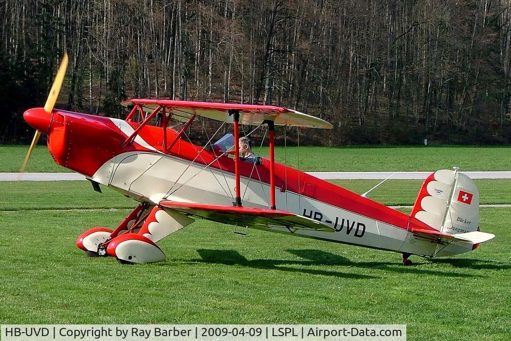 HB-UVD, 1961 CASA 1-131E Jungmann C/N Not found E3B-551 & others, CASA 1-131E Jungmann [Unknown] Langenthal~HB 09/04/2009