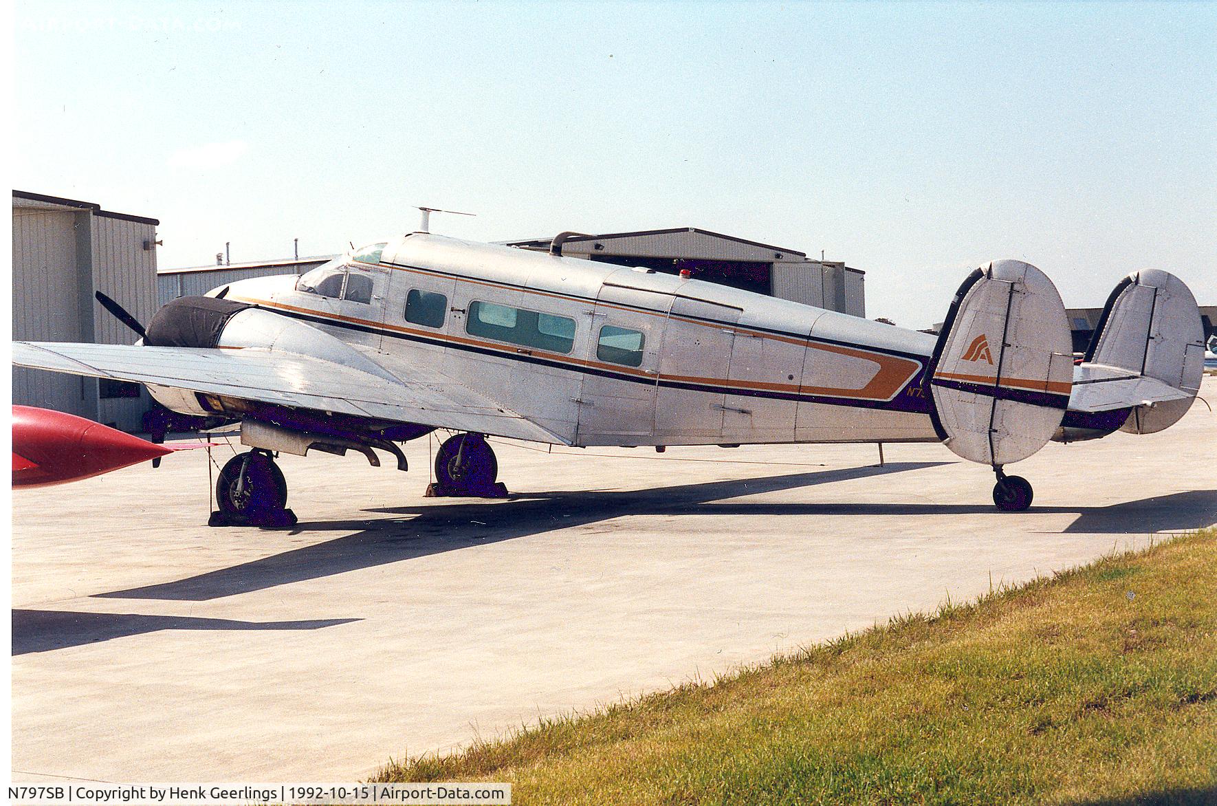 N797SB, 1956 Beech E18S C/N BA-172, Smith Air