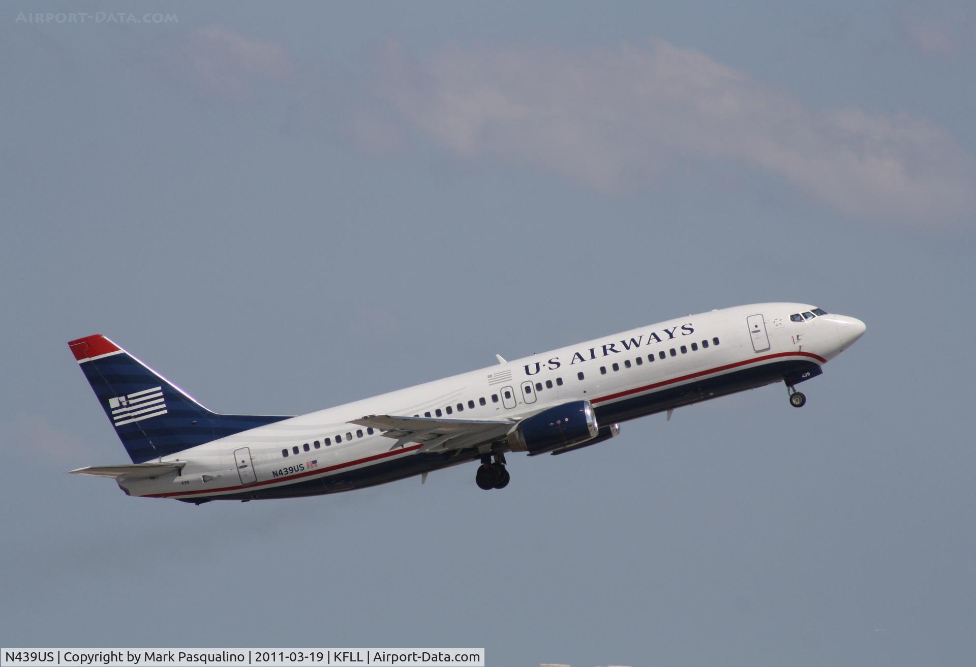 N439US, 1990 Boeing 737-4B7 C/N 24781, Boeing 737-400