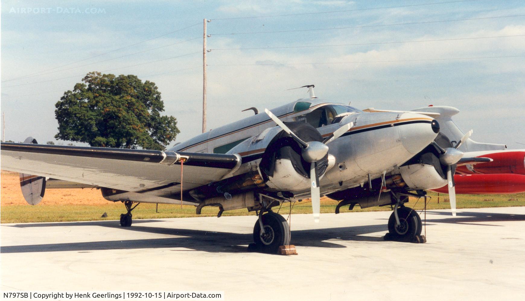 N797SB, 1956 Beech E18S C/N BA-172, Smith Air