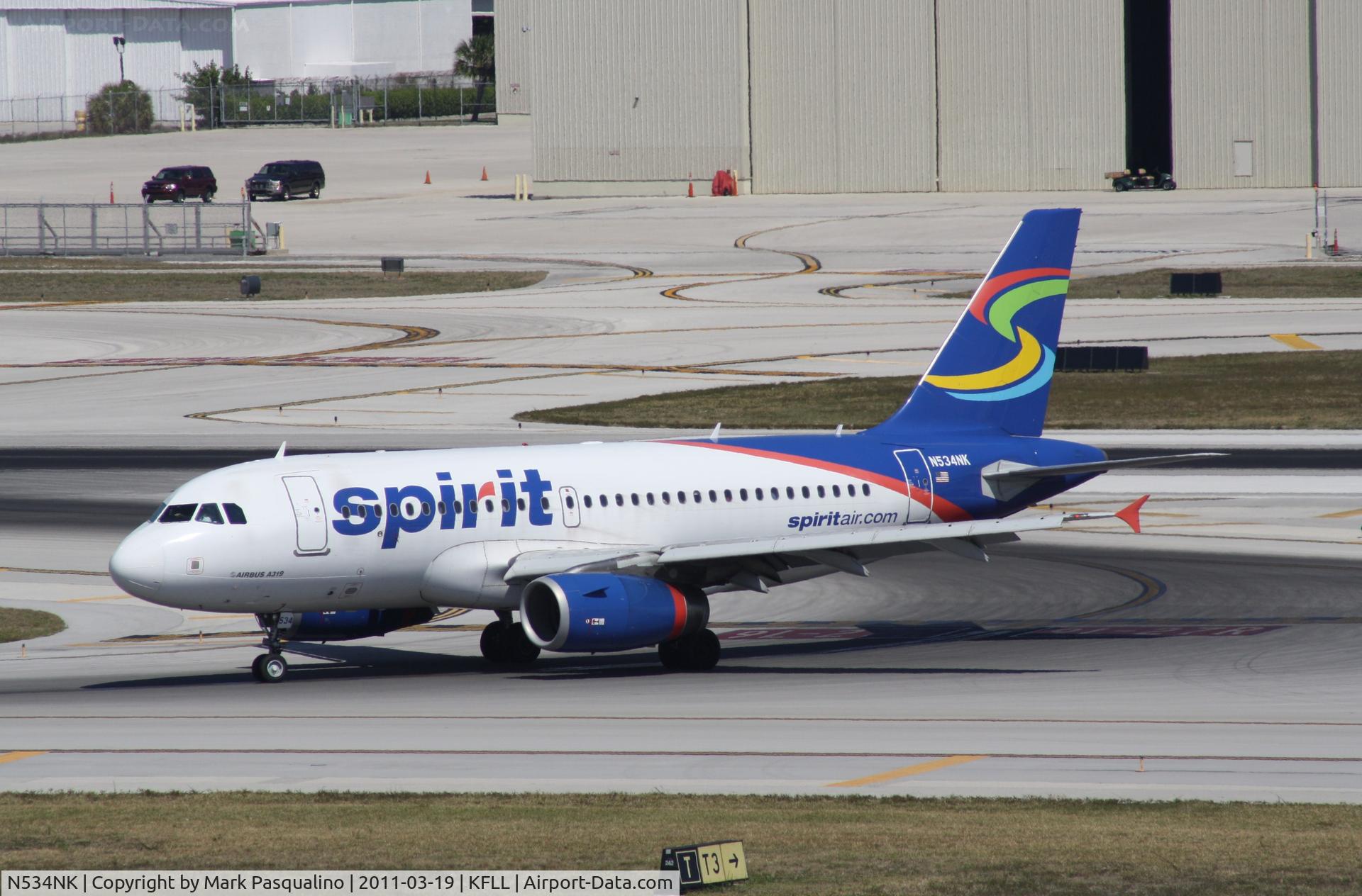 N534NK, 2008 Airbus A319-132 C/N 3395, Airbus A319