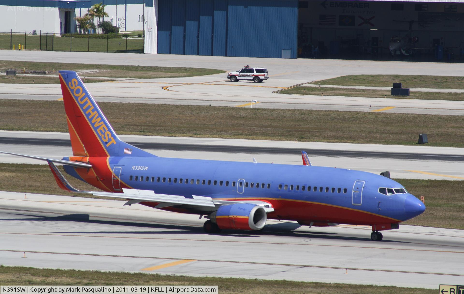 N391SW, 1994 Boeing 737-3H4 C/N 27378, Boeing 737-300