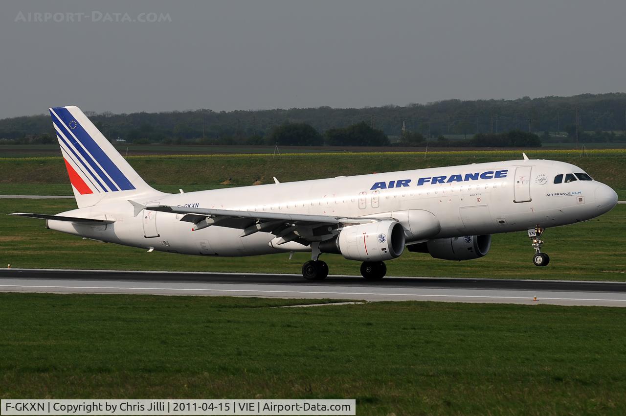 F-GKXN, 2006 Airbus A320-214 C/N 3008, Air France