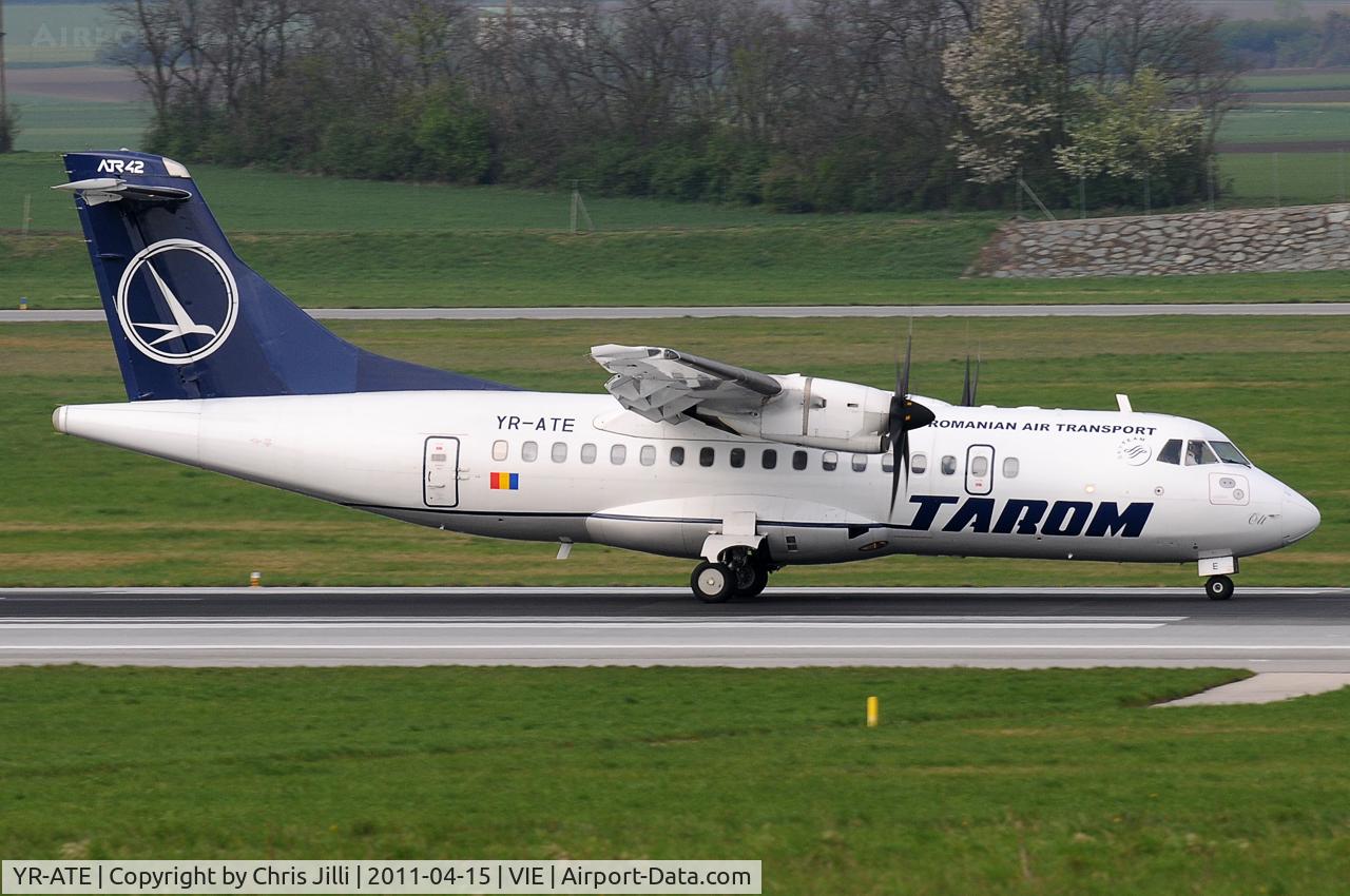 YR-ATE, 1998 ATR 42-500 C/N 596, TAROM